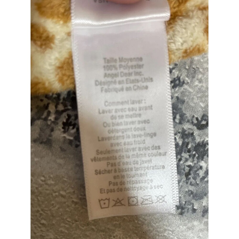 Angel Dear Plush Giraffe Baby Security Blanket Lovey Nubs Knotted Toy - Picture 5 of 5